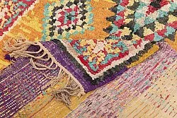 Marokkansk berber tæppe Boucherouite 270 x 155 cm