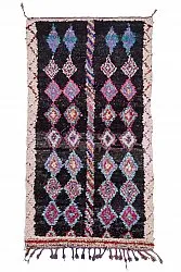 Marokkansk berber tæppe Boucherouite 265 x 140 cm