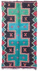 Marokkansk berber tæppe Boucherouite 310 x 160 cm