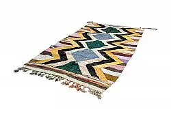 Marokkansk berber tæppe Boucherouite 135 x 260 cm