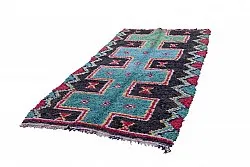 Marokkansk berber tæppe Boucherouite 310 x 160 cm
