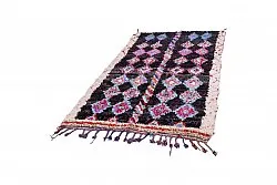 Marokkansk berber tæppe Boucherouite 265 x 140 cm