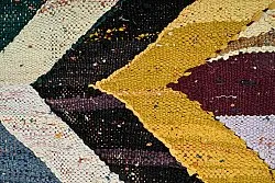 Marokkansk berber tæppe Boucherouite 135 x 260 cm