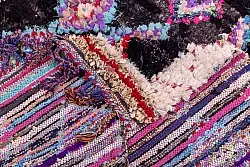 Marokkansk berber tæppe Boucherouite 265 x 140 cm