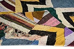 Marokkansk berber tæppe Boucherouite 135 x 260 cm