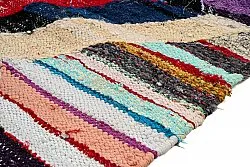 Marokkansk berber tæppe Boucherouite 140 x 290 cm
