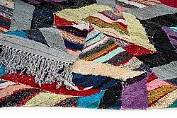 Marokkansk berber tæppe Boucherouite 140 x 290 cm