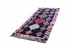 Marokkansk berber tæppe Boucherouite 230 x 130 cm