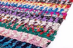 Marokkansk berber tæppe Boucherouite 220 x 135 cm