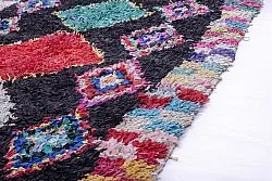 Marokkansk berber tæppe Boucherouite 230 x 130 cm