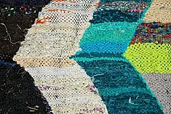 Marokkansk berber tæppe Boucherouite 140 x 260 cm