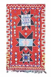 Marokkansk berber tæppe Boucherouite 275 x 170 cm