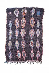 Marokkansk berber tæppe Boucherouite 260 x 145 cm