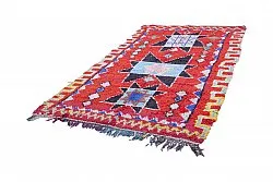 Marokkansk berber tæppe Boucherouite 275 x 170 cm