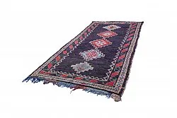 Marokkansk berber tæppe Boucherouite 360 x 180 cm