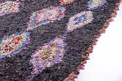 Marokkansk berber tæppe Boucherouite 260 x 145 cm