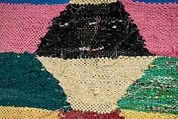 Marokkansk berber tæppe Boucherouite 145 x 275 cm