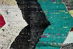 Marokkansk berber tæppe Boucherouite 140 x 265 cm