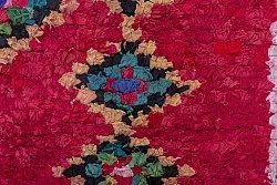 Marokkansk berber tæppe Boucherouite 255 x 145 cm