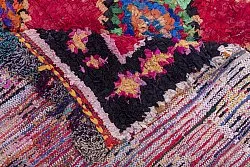 Marokkansk berber tæppe Boucherouite 255 x 145 cm