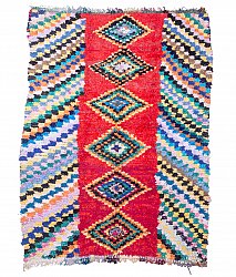 Marokkansk berber tæppe Boucherouite 225 x 165 cm