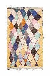 Marokkansk berber tæppe Boucherouite 200 x 120 cm