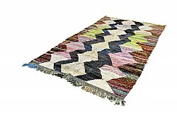 Marokkansk berber tæppe Boucherouite 155 x 285 cm