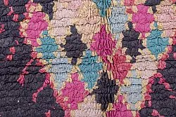 Marokkansk berber tæppe Boucherouite 240 x 130 cm