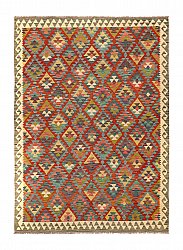 Kelimtæppe Afghansk 289 x 207 cm