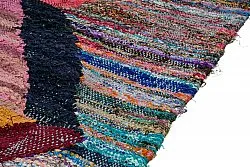 Marokkansk berber tæppe Boucherouite 150 x 325 cm