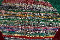 Marokkansk berber tæppe Boucherouite 150 x 325 cm