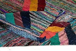 Marokkansk berber tæppe Boucherouite 150 x 325 cm