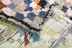 Marokkansk berber tæppe Boucherouite 210 x 115 cm