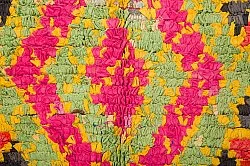 Marokkansk berber tæppe Boucherouite 135 x 290 cm