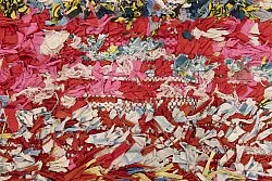 Marokkansk berber tæppe Boucherouite 205 x 140 cm