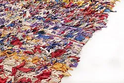 Marokkansk berber tæppe Boucherouite 205 x 140 cm