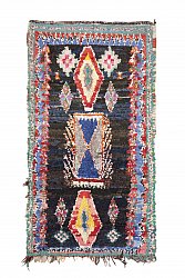 Marokkansk berber tæppe Boucherouite 235 x 120 cm