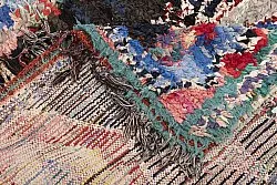 Marokkansk berber tæppe Boucherouite 235 x 120 cm