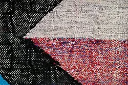 Marokkansk berber tæppe Boucherouite 120 x 230 cm