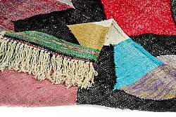 Marokkansk berber tæppe Boucherouite 120 x 230 cm