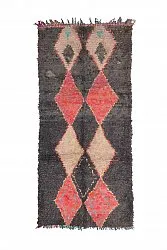 Marokkansk berber tæppe Boucherouite 245 x 105 cm