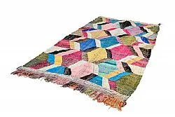 Marokkansk berber tæppe Boucherouite 150 x 275 cm