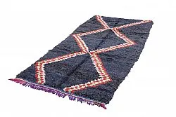 Marokkansk berber tæppe Boucherouite 265 x 135 cm