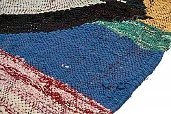Marokkansk berber tæppe Boucherouite 140 x 305 cm