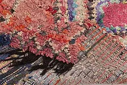 Marokkansk berber tæppe Boucherouite 245 x 105 cm