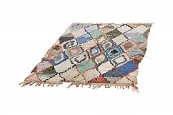 Marokkansk berber tæppe Boucherouite 230 x 130 cm