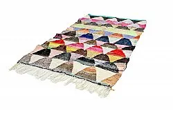 Marokkansk berber tæppe Boucherouite 145 x 270 cm