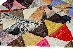 Marokkansk berber tæppe Boucherouite 145 x 270 cm