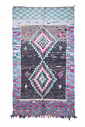 Marokkansk berber tæppe Boucherouite 290 x 160 cm
