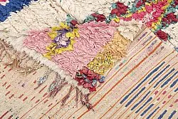Marokkansk berber tæppe Boucherouite 155 x 120 cm